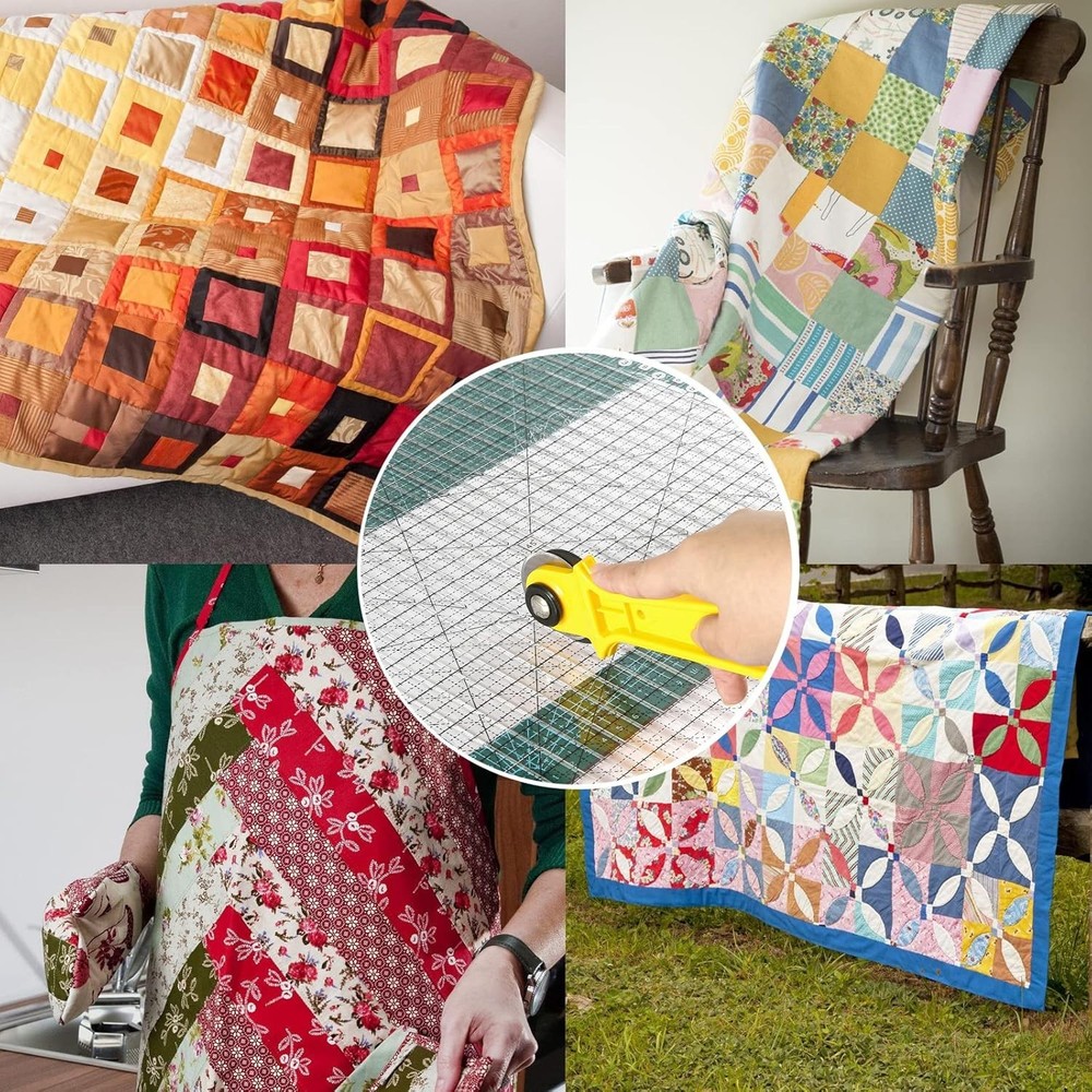 Multi-Angle Quilting Ruler - 45/60 Degrees