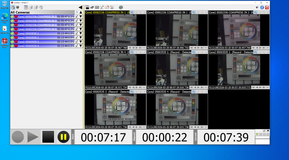 IO Industries DVR Express CORE 2 CXPLUS – Multi-Camera Recorder Module – Tested