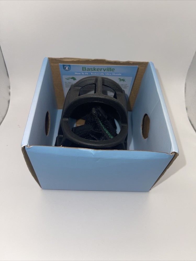 Baskerville Ultra Dog Muzzle. Size 3. Open Box.