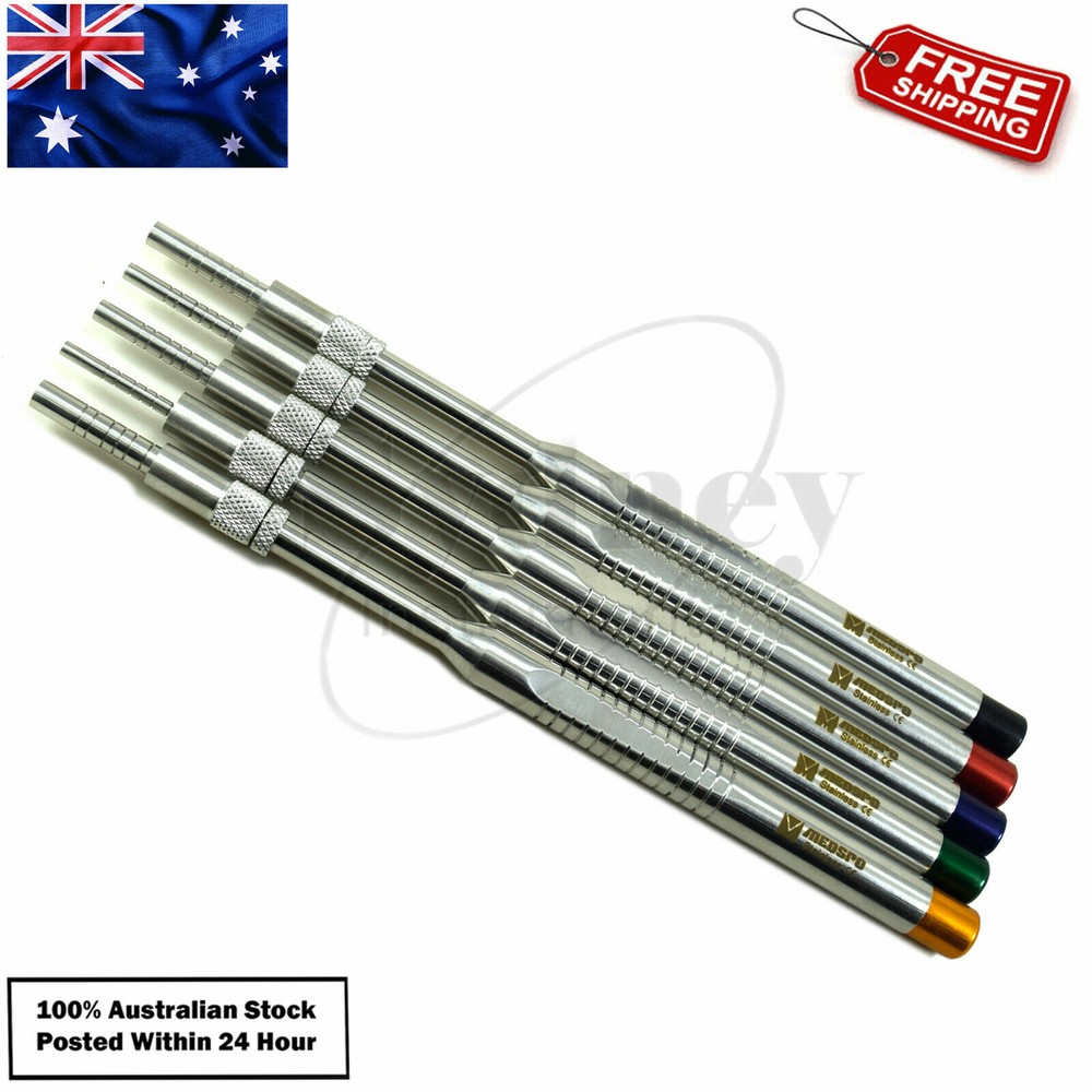 Osteotomes Offset Concave Tip Sinus Floor Elevation Straight & Curved Lab Tools