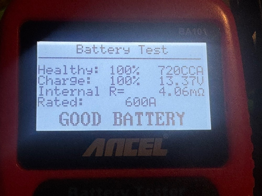 Interstate MT-24F Battery. 600ccas . 11/25 Date