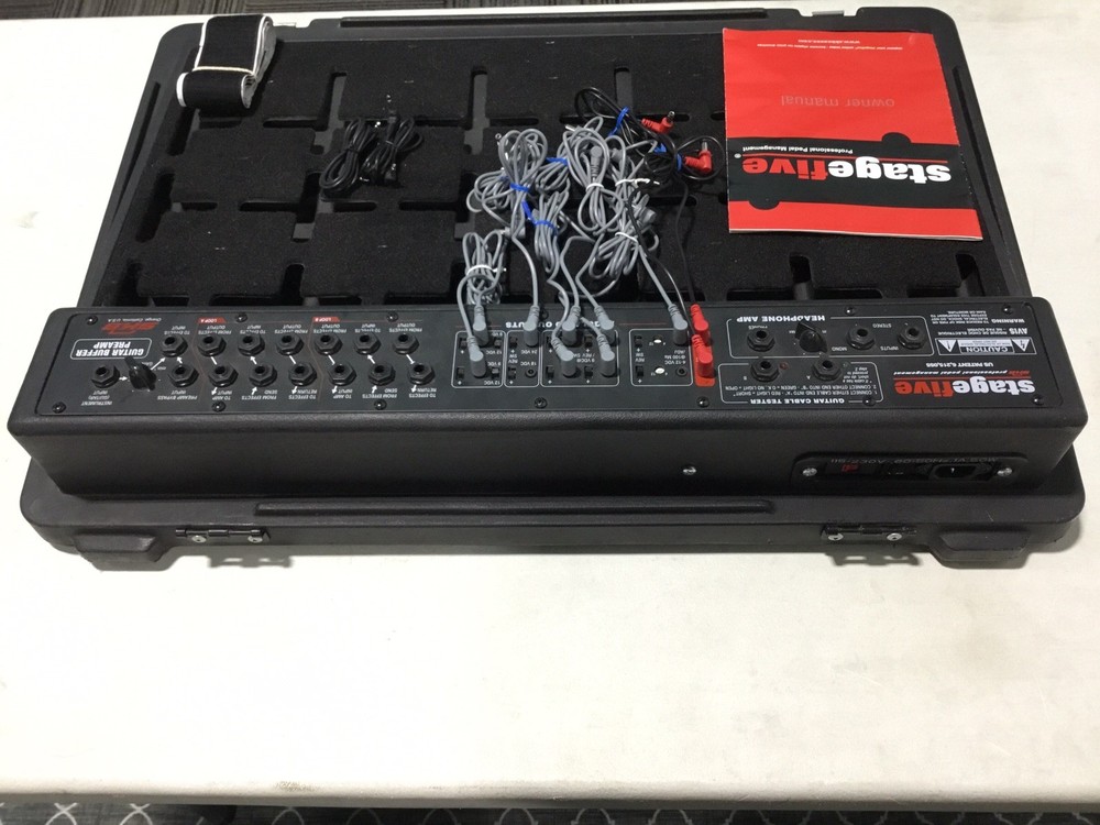 SKB Stage Five Pedal Board