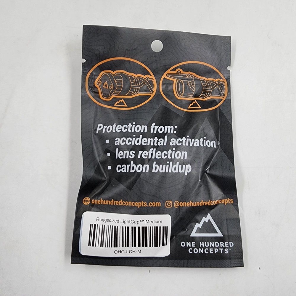 One Hundred Concepts Ruggedized Lightcap - Medium - Black