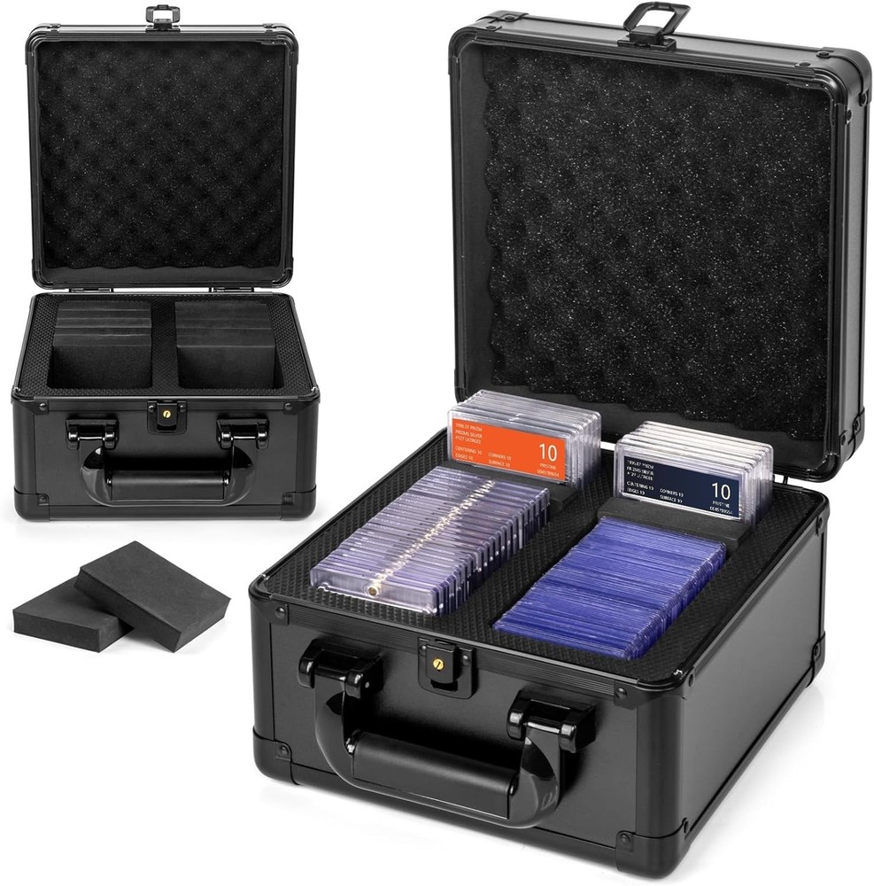 Top Loader Storage Box, Graded Card Storage Boxes, Trading Card Organizer Cas...
