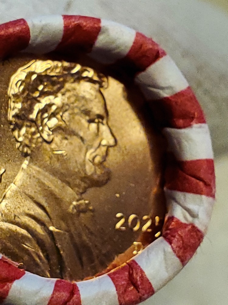 2025-D Lincoln Cent Roll, One Roll, Uncirculated BU