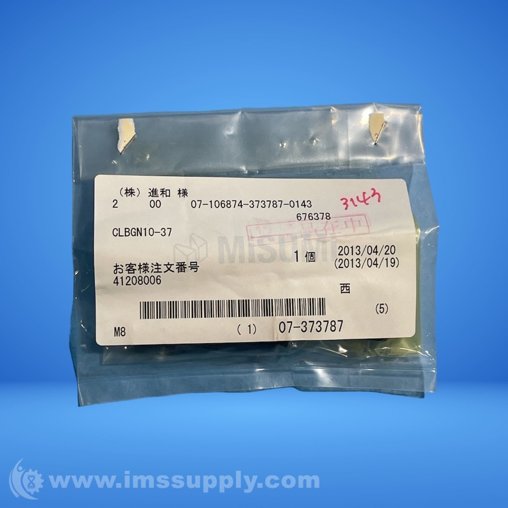Misumi CLBGN10-37 Connector FNFP