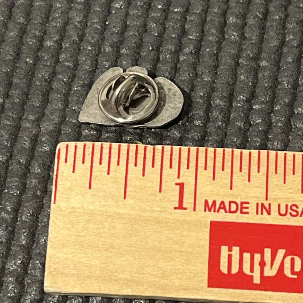 Pewter Eagle People under wing lapel pin 58