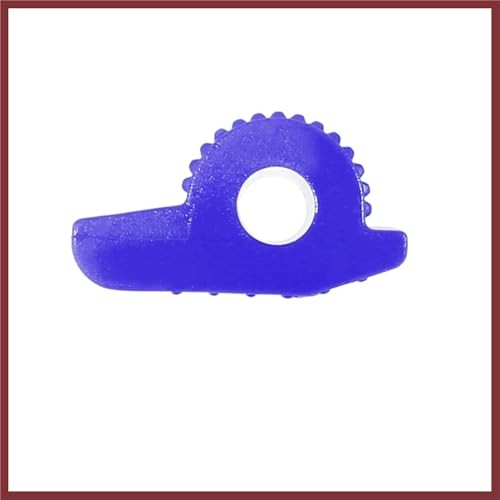 2pcs Universal Blue Gear Shift Shifter Case Boot Protector Cover Rubber Pad