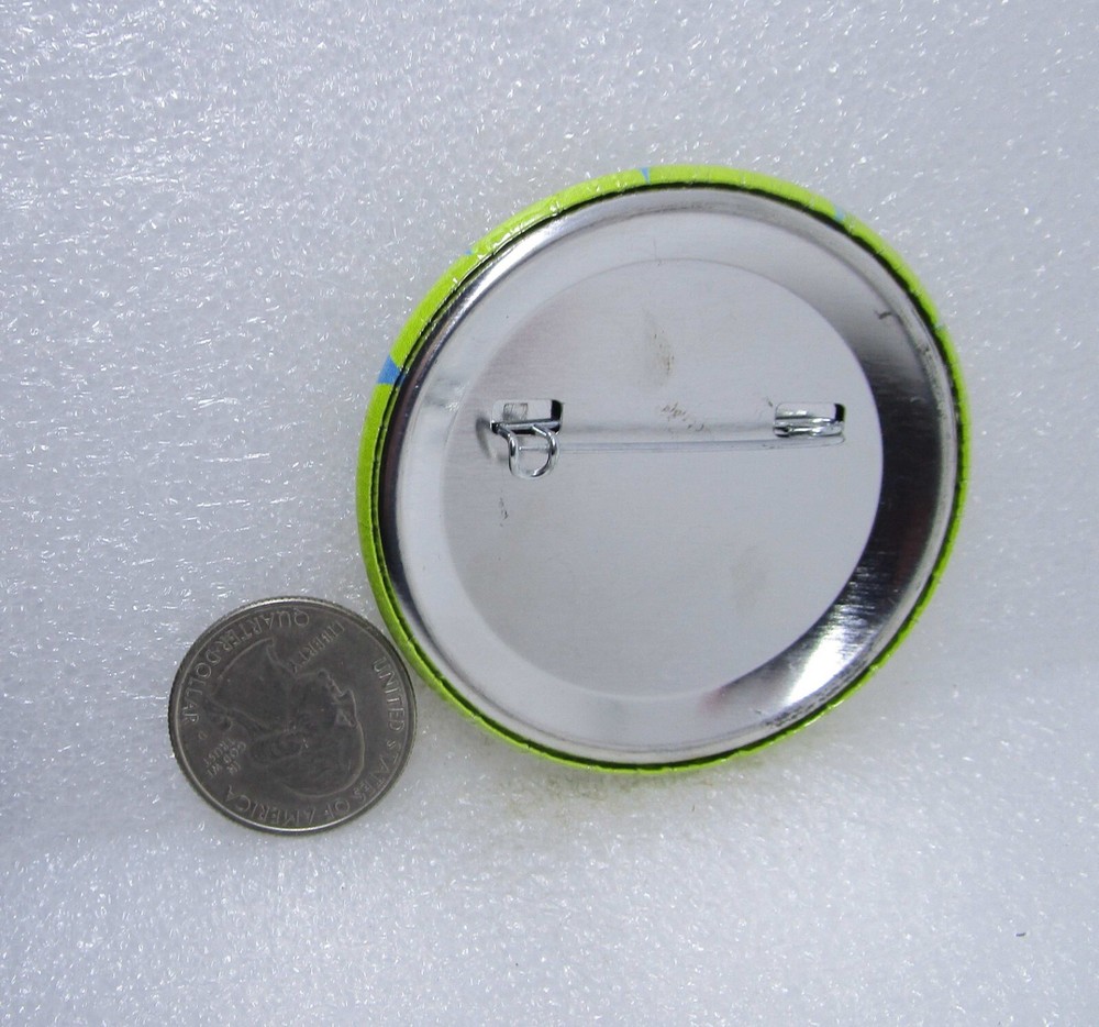 Gross Science Blew My Mind Button Pin