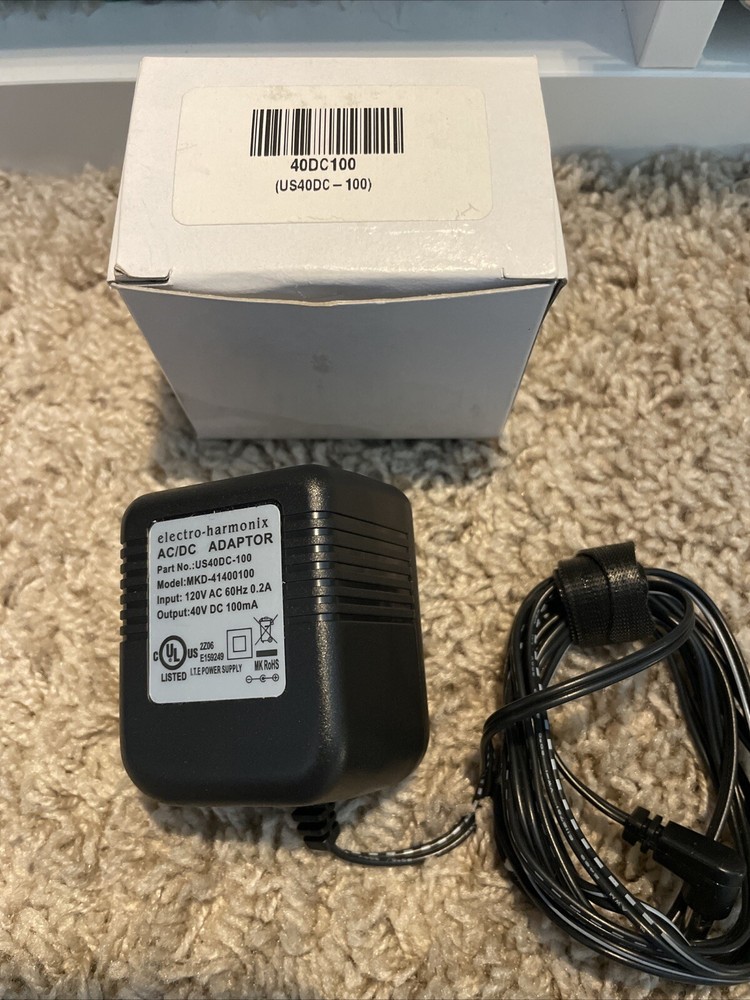 ✨Electro-Harmonix✨US40DC-100 Power Adapter 40volt DC