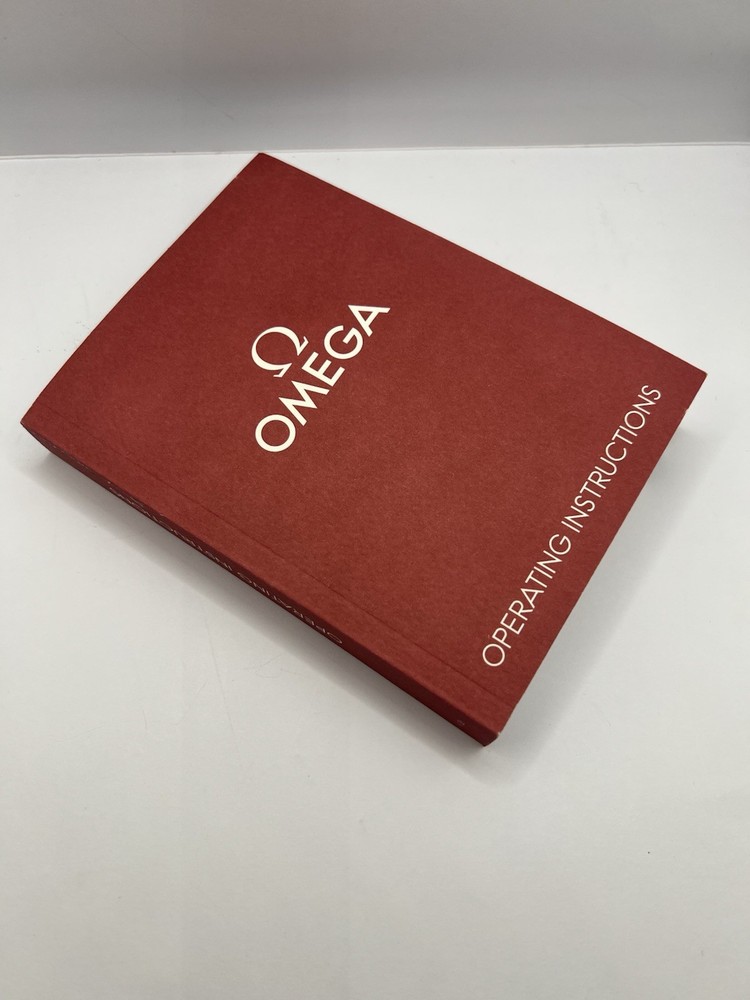 OMEGA WATCH OPERATING INSTRUCTIONS MANUAL