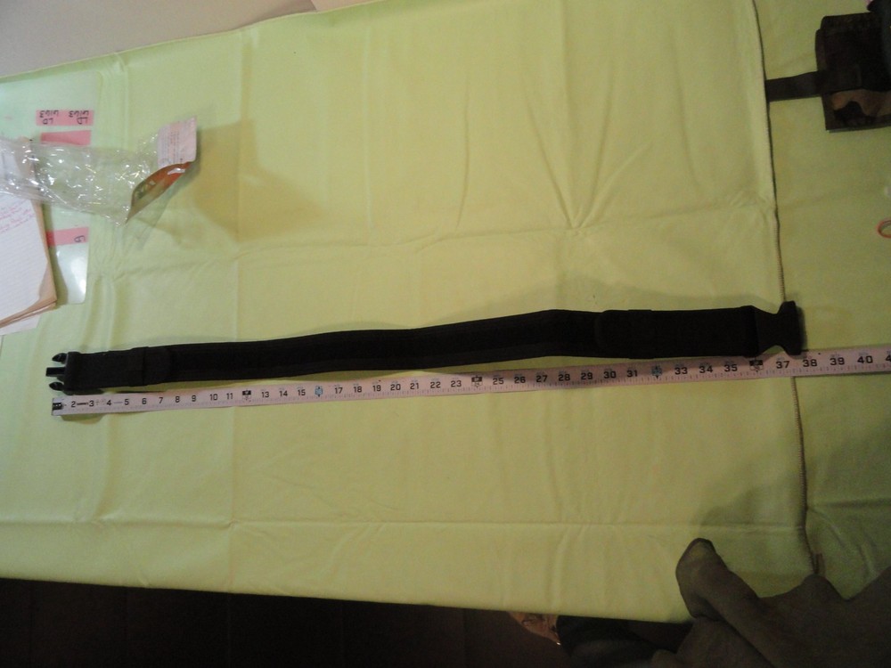 BLACK FOX METRO GEAR MEDIUM TACTICAL DUTY BELT 32"-38"