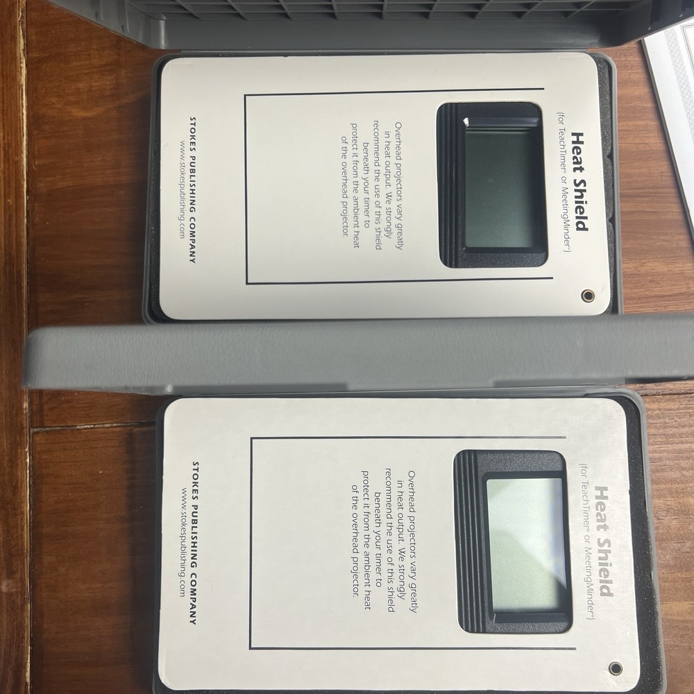 Stokes TeachTimer 229 Timer Clock Chronograph Overhead Projector READ DESC (2)