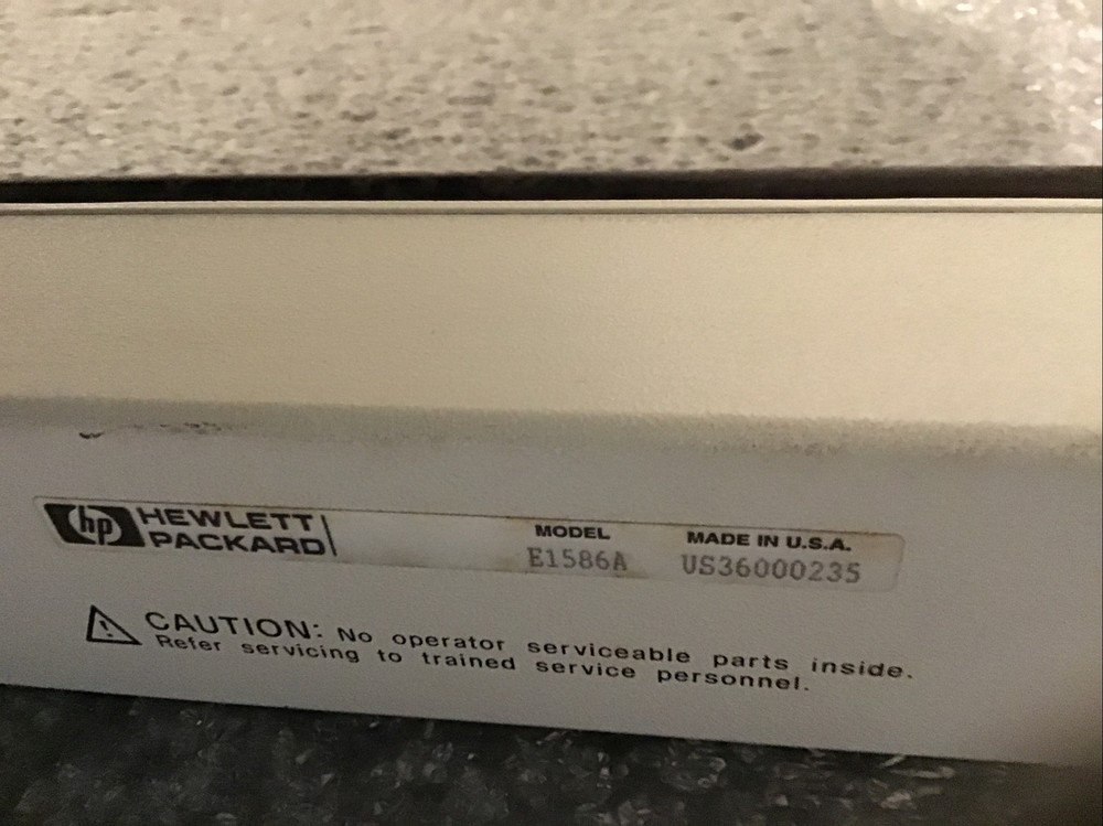 hp E1586A