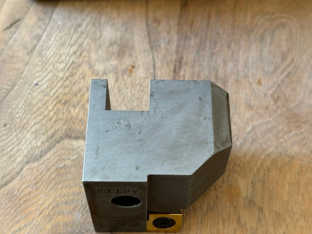 ACCU-SET Roller Backrest Turning Tool ASTT Style With Rectangular Carbide Insert