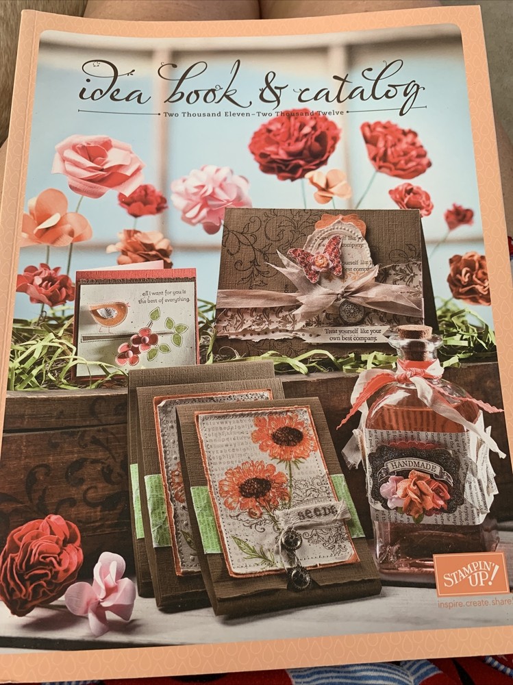 stampin up idea book catalog