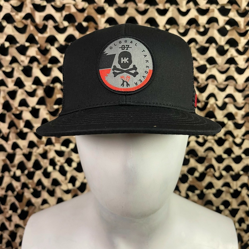 NEW HK Army Drift Snap Back Hat - Black