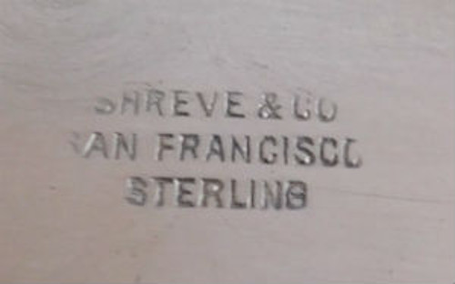 Shreve Sterling Silver Bouillon Cup GW Interior (#2231)