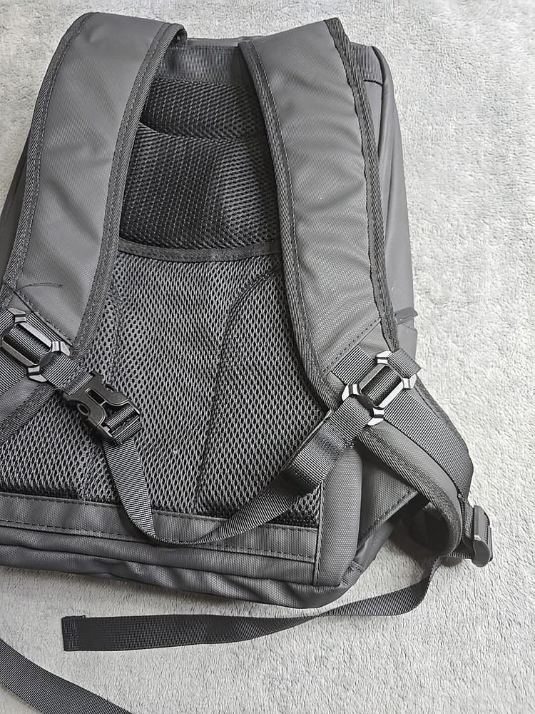 Adobe Summit DTN Tech Backpack Black Red Adjustable Straps Water Resistant