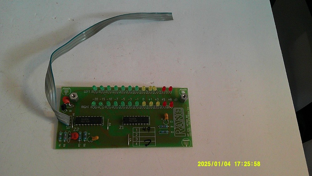 RANE MP24Z  DJ-Mixer Peak Program Meter