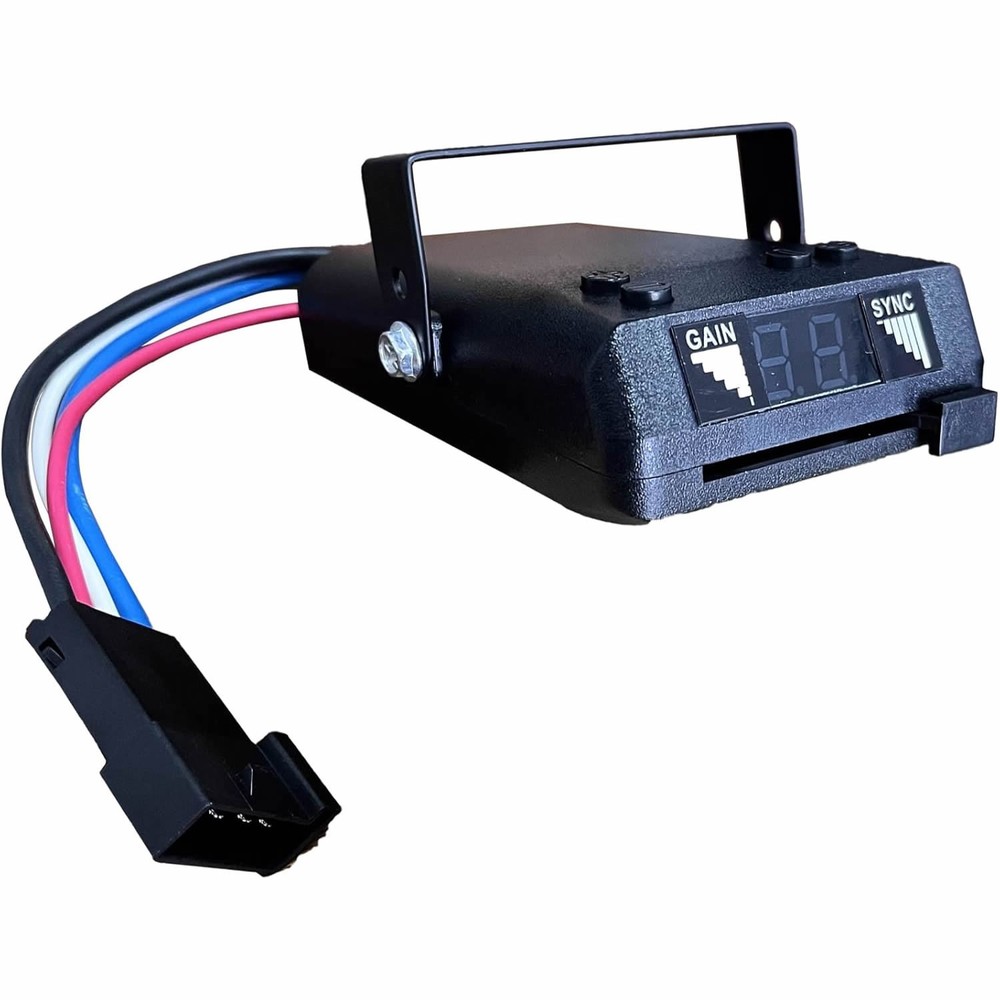 Universal Trailer Brake Controller, Ramping Power & Easy Connection
