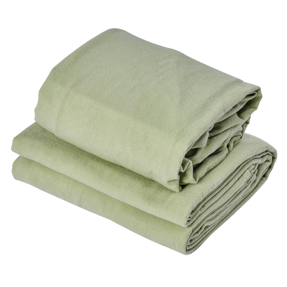 Master Massage Universal Massage Table Flannel Sheet Set 3 in 1 Table Cover, Fac
