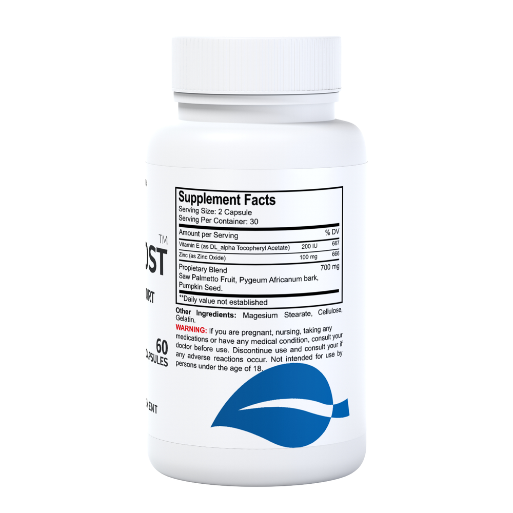 HALLPROST - Inflamed Prostate - Prostatitis - BPH - Urinary Function - 60 Cap