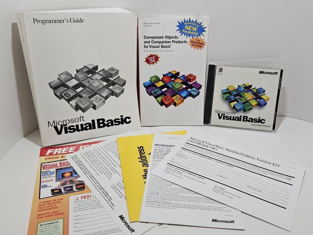 Microsoft Visual Basic Stadard Edition Version 4.0