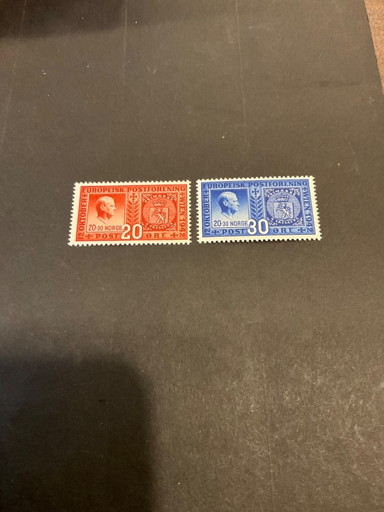 Norway Scott #253-4 never hinged