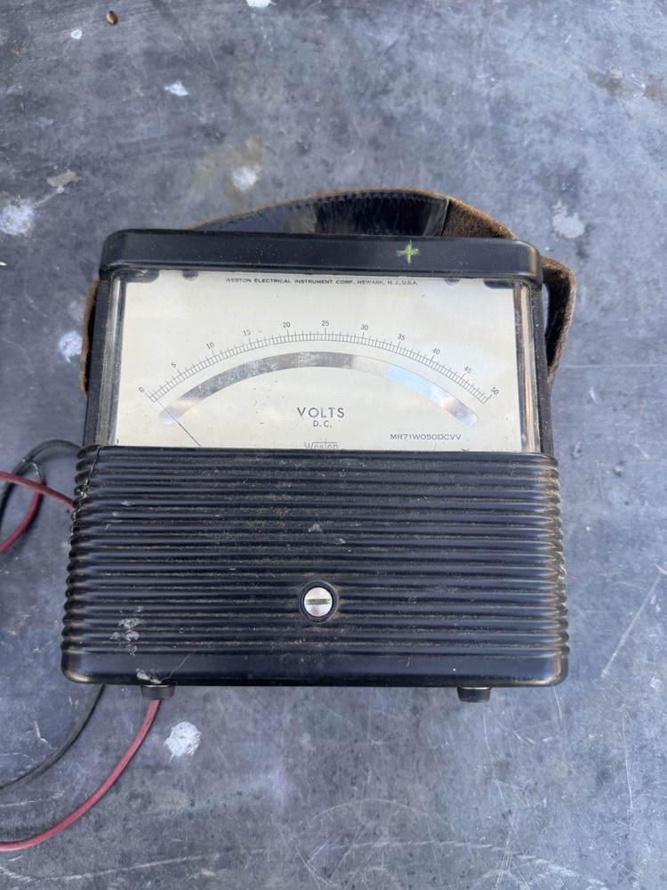 Weston Model 901 DC Voltmeter 0-150 Untested