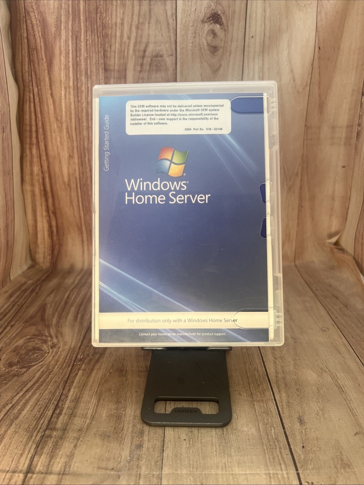 Windows Home Server 2007 OEM Software DVD with Product Key