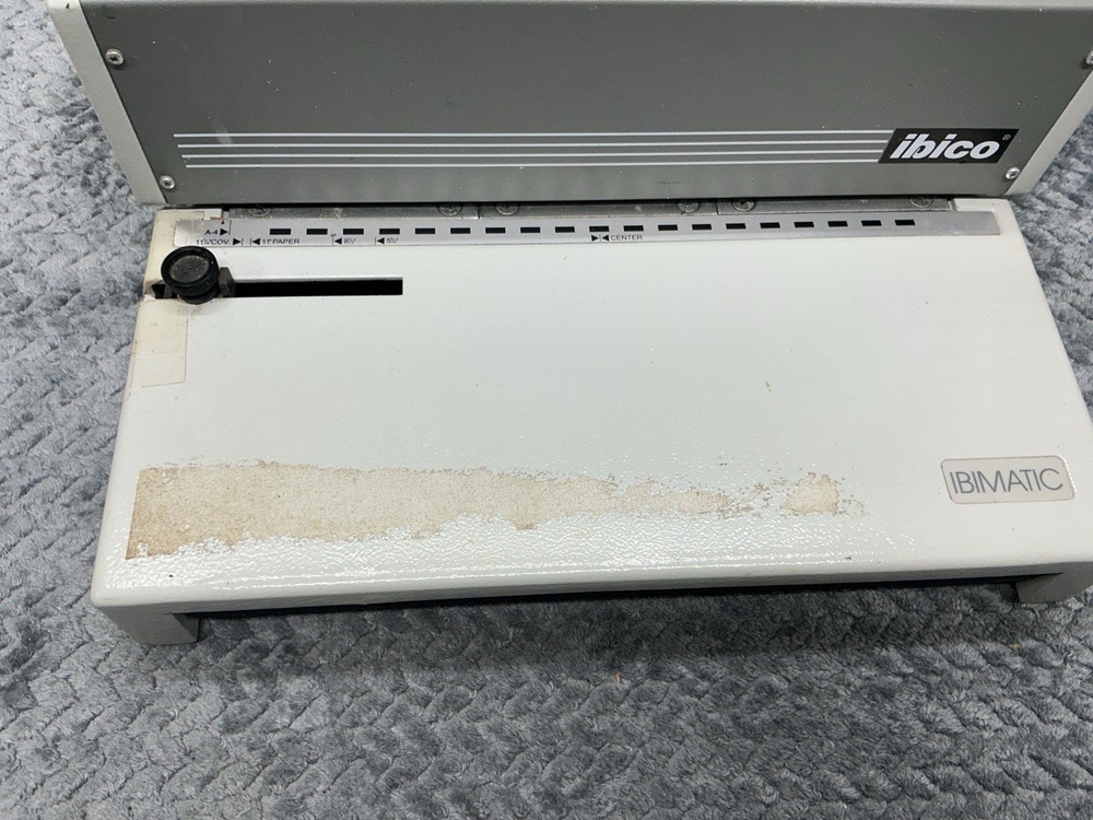 Ibico IBIMATIC Manual Comb Binding Machine Heavy Duty