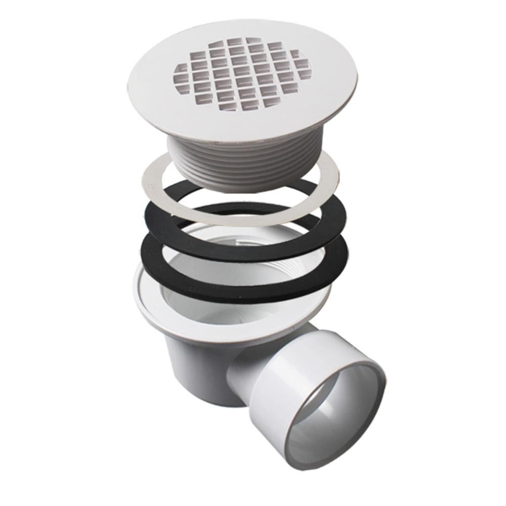 1.5 Inch Side-Outlet Drain Strainer for Low Profile Shower Base Efficient Draina