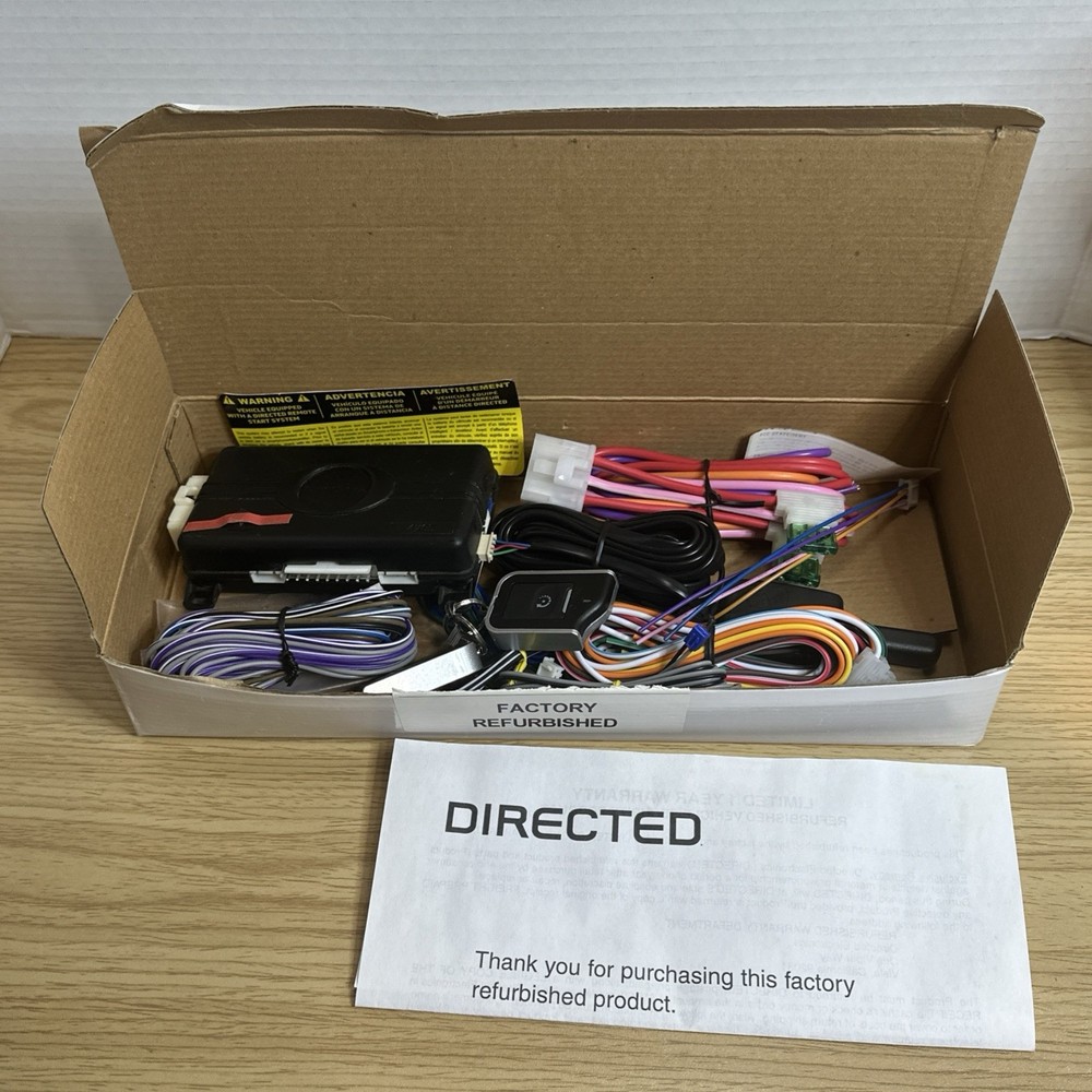 Open Box Directed Electronics 4205P Python Remote Starter 1/2 mile range