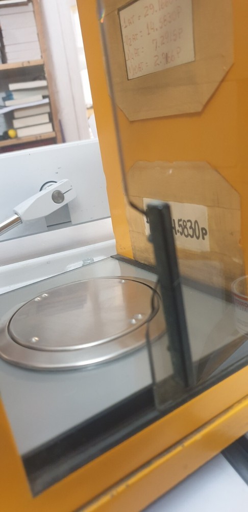 Sartorius 1801 Scale Max 110g Readability .0001g