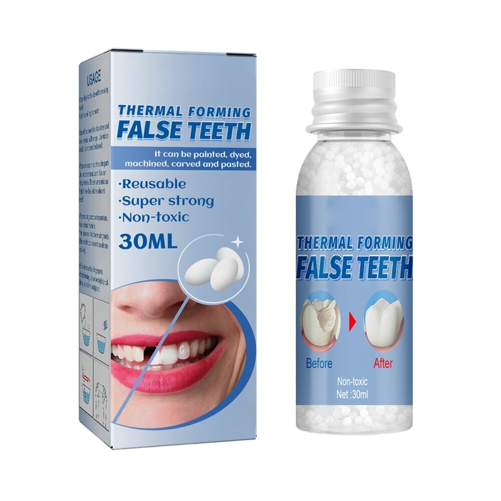 False Teeth Solid Glue Temporary Tooth Repair Moldable Teeth Resin Gap Denture