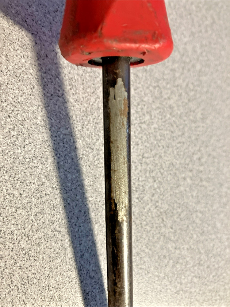 Snap-on Tools SGCP1B Cotter Pin Puller Red Grip USA