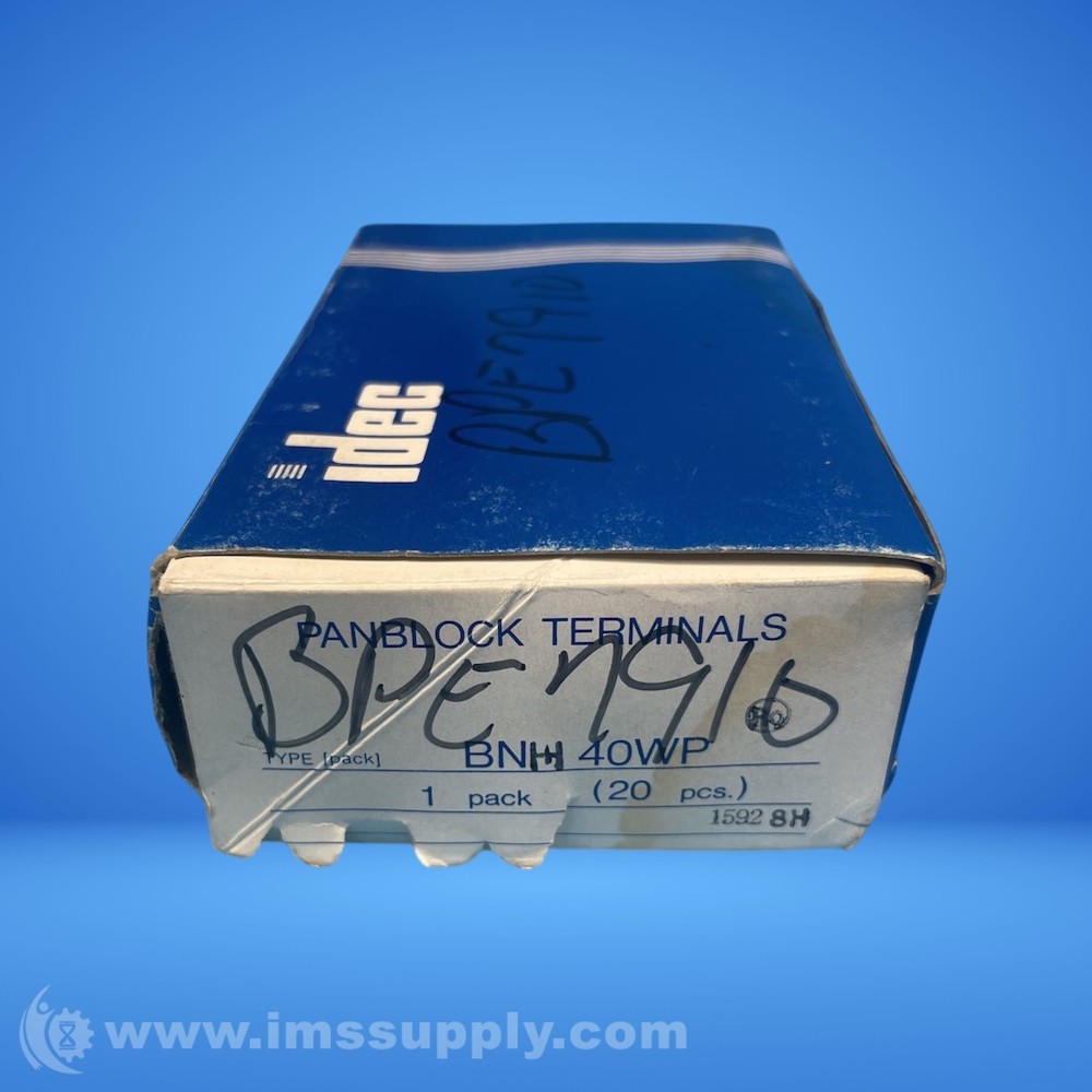 Idec BNH40WP Terminal Block FNOB