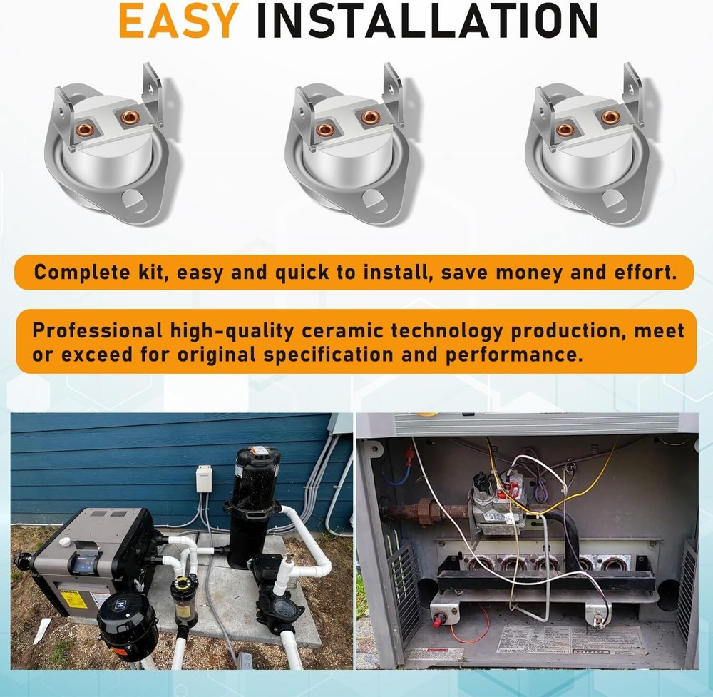 For HAXTLK1930 Hayward H-Series Pool Heater/Spa Heater Temperature Limiters Kit