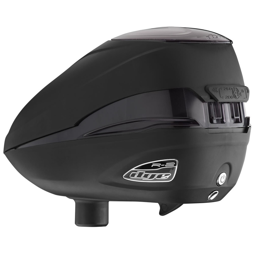 Dye R2 Loader / Hopper - Black / Black - Paintball