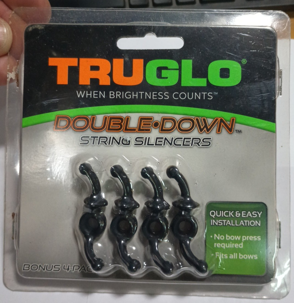 TRUGLO Double Down STRING SILENCERS 4-PACK  new old stock NOS