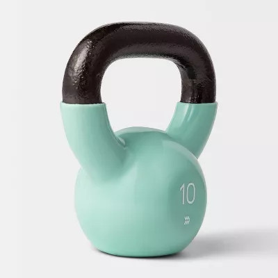 ALL IN MOTION 10 LBS. KETTLEBELL - AQUA