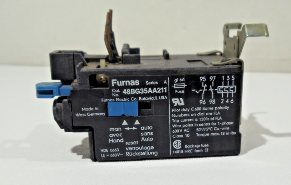 Furnas 48BG35AA211 Overload Relay