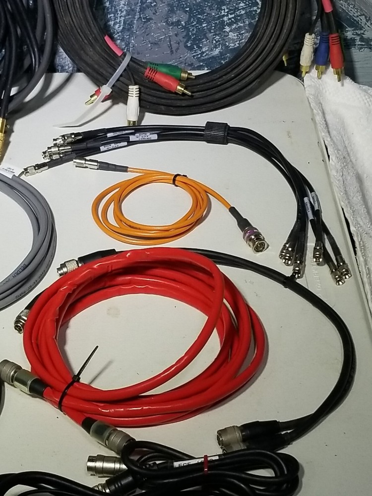 Lot of Professional Audio Cables
