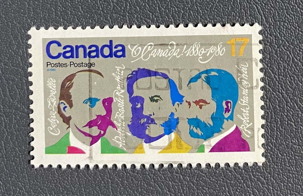 CANADA #858i - Dot on moustache Variety - Used - REF349