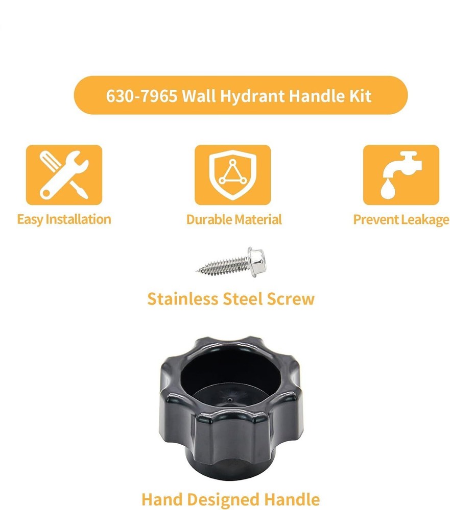 630-7965 Wall Hydrant Handle Kit for Mansfield 300 400 500 Series Wall Hydrants