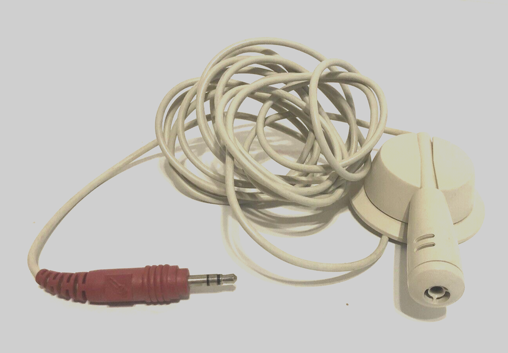 Vintage Computer Desktop Microphone - 3.5 mm Audio Jack - Great Condition