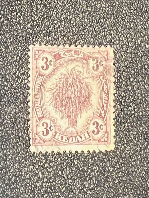Malaya Kedah stamp 26 used