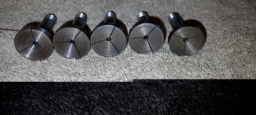 Set Of 5 10mm  Whitcomb Step, Wheel Collets #1-5