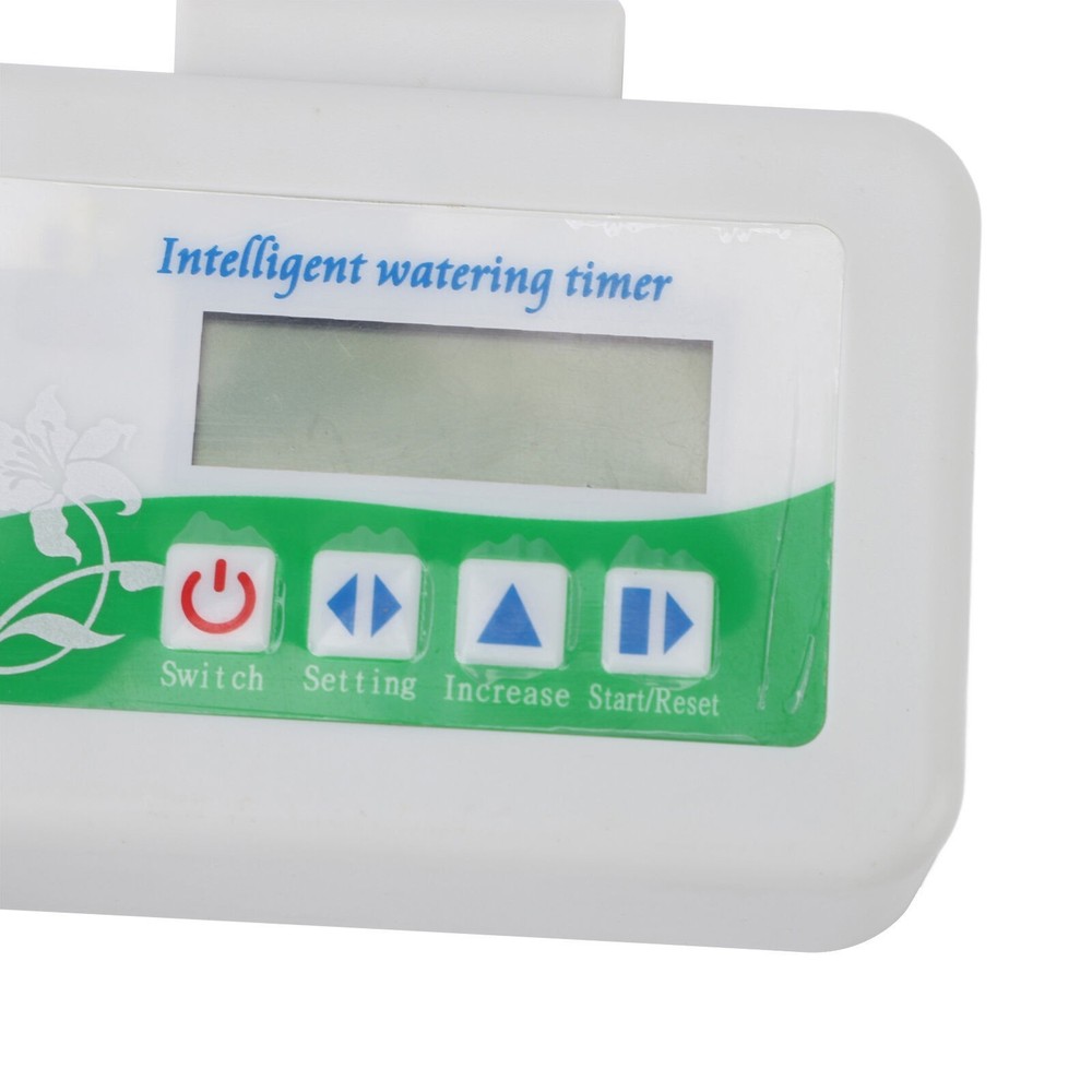Intelligent Watering Timer Programmable Energy Saving with Solar Panel Automatic